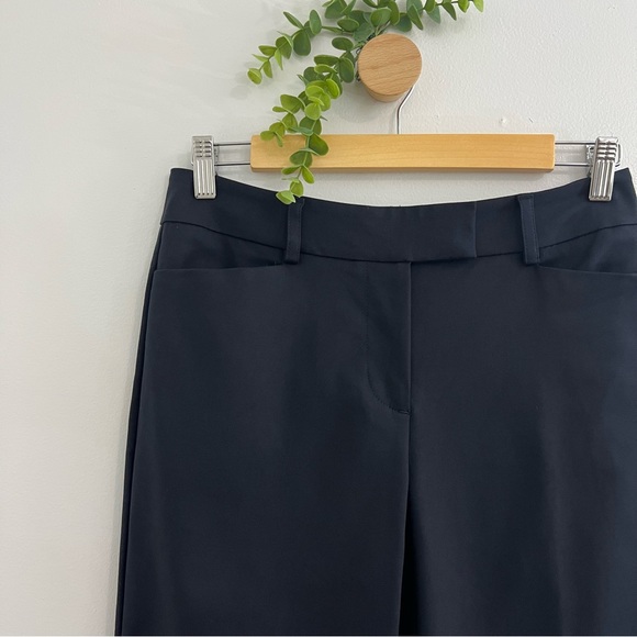 Ann Taylor Black Flared Curvy Fit Trousers Pants - Picture 3 of 10